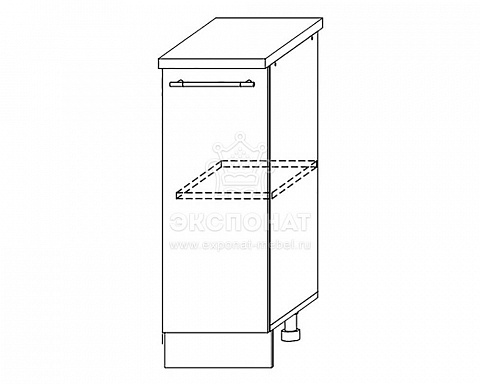 С 300 Шкаф нижний 300 Кухня Скала
