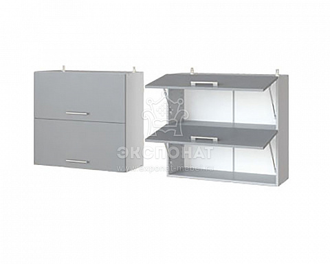 АГ-80 Шкаф верхний двойной гориз (Blum Aventos) Парма